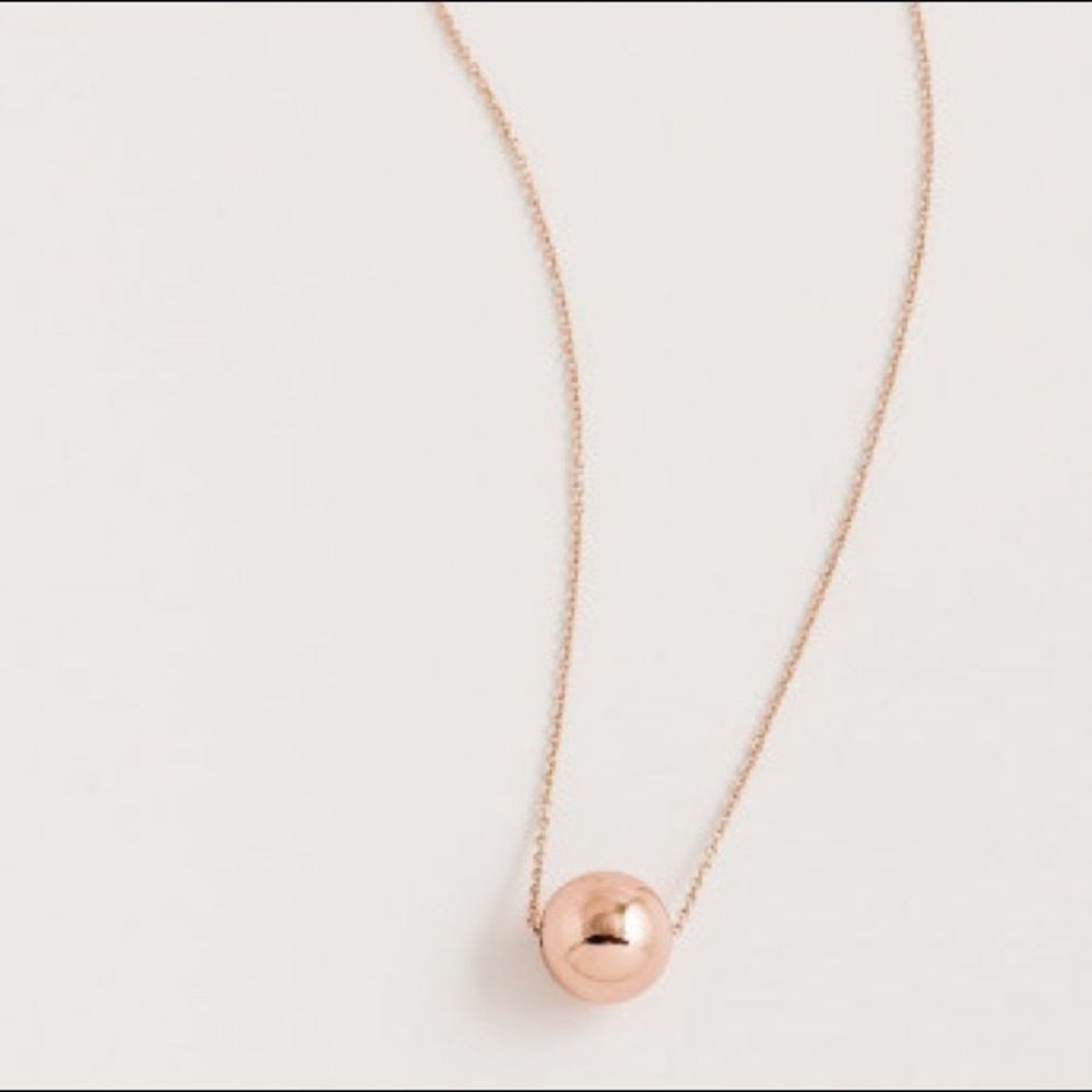 NWT Gorjana  - Rose Gold Adjustable Necklace - Picture 5 of 8